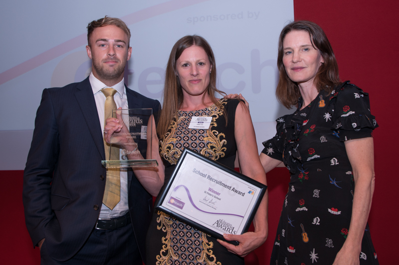 2018 School Recruitment Award winner: St.Peter's School 2018 School Recruitment Award winner: St.Peter's School
